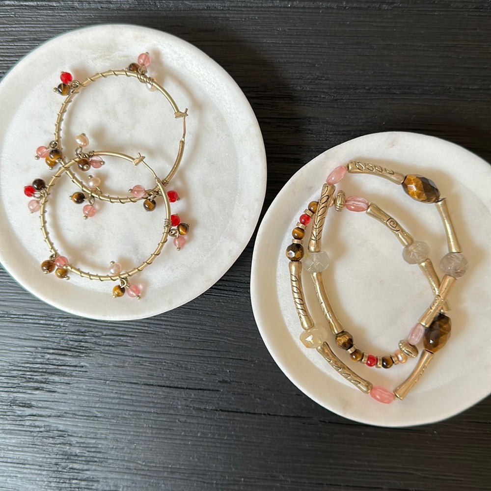 Earrings & Bracelet Set